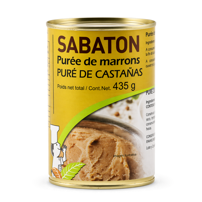 Castañas en Puré, 435g