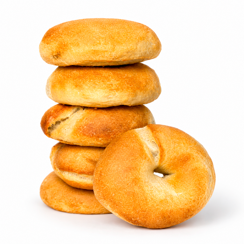 Bagel Natural de Masa Madre