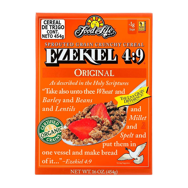 Cereal Ezekiel sin Harina, 454g
