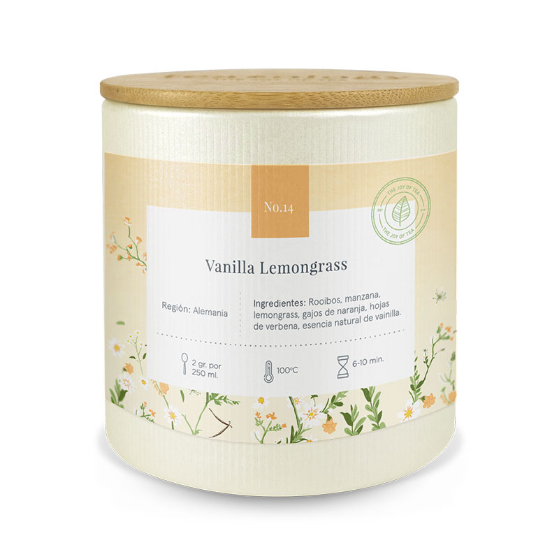 Té Vanilla Lemongrass Canister