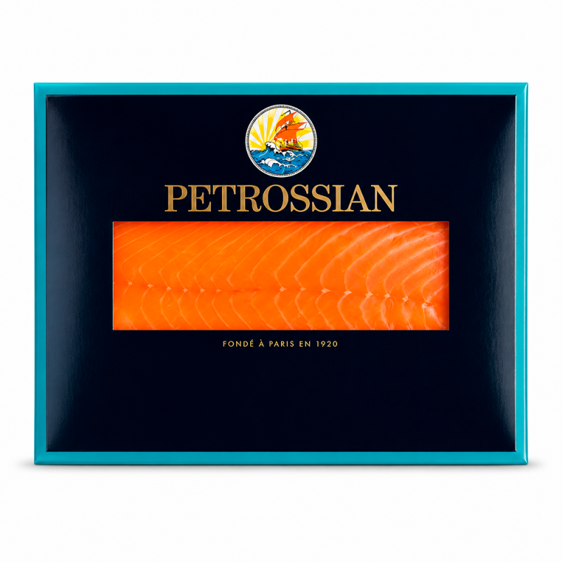 Salmón Ahumado Petrossian, 500g
