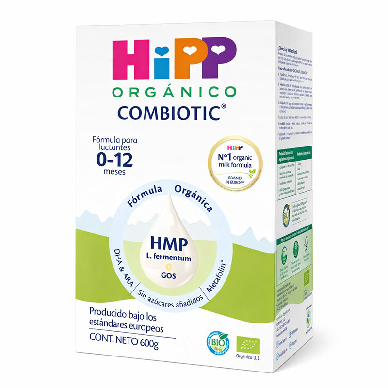 Fórmula Orgánica Combiotic 0 a 12 meses, 600g