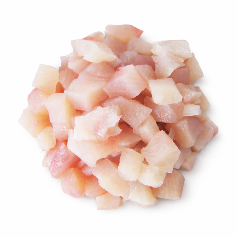 Cubos de Hiramasa, 300g