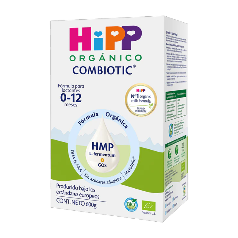Fórmula Orgánica Combiotic 0 a 12 meses, 600g