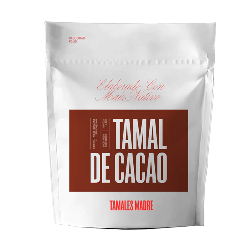 Tamal de Cacao Congelado, 4 piezas