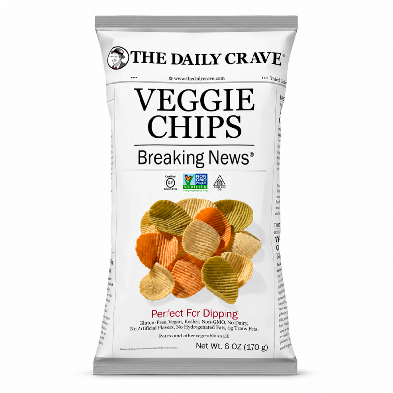 Chips de Vegetales Libre de Gluten, 170g