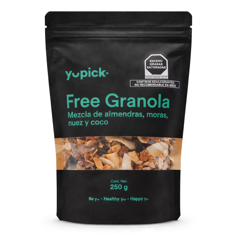 Granola Monk Nuez y Coco sin Azúcar, 250g