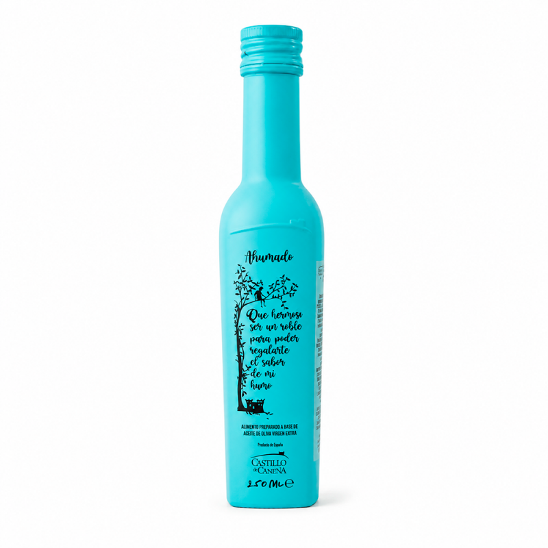 Aceite de Oliva Arbequina Ahumada al Roble, 250ml