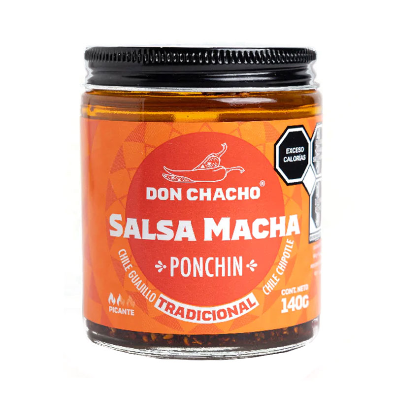 Salsa Macha Tradicional Ahumada Ponchín, 140g