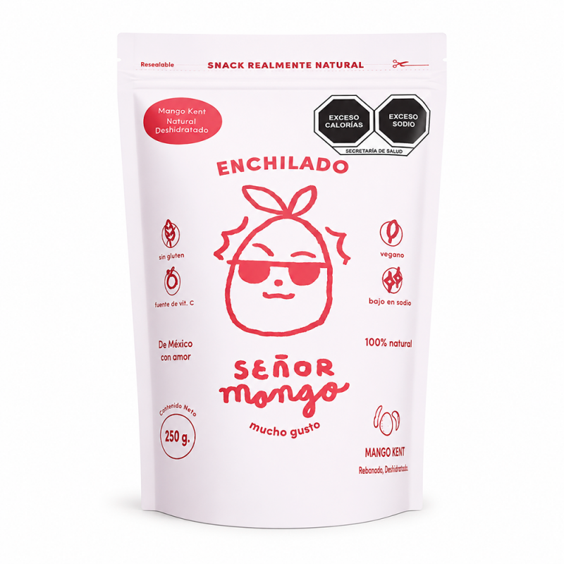 Mango Deshidratado Enchilado, 250g