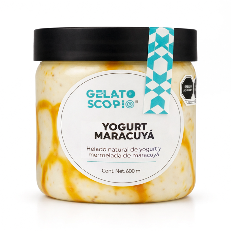 Helado de Yogurt de Maracuyá, 600ml