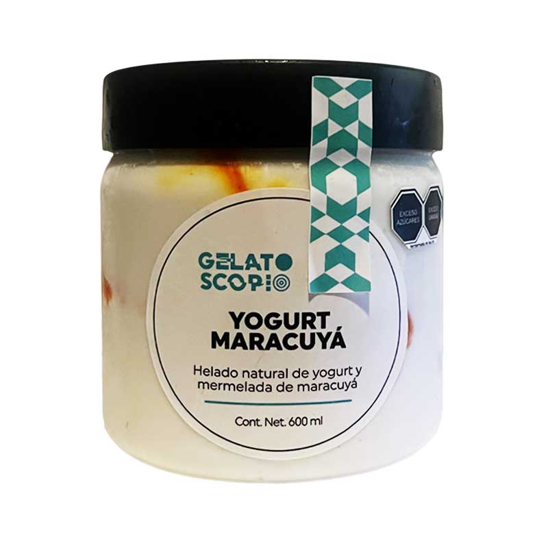 Helado de Yogurt de Maracuyá, 600ml
