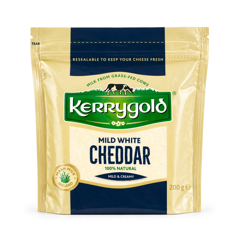 Queso Cheddar Blanco, 200g