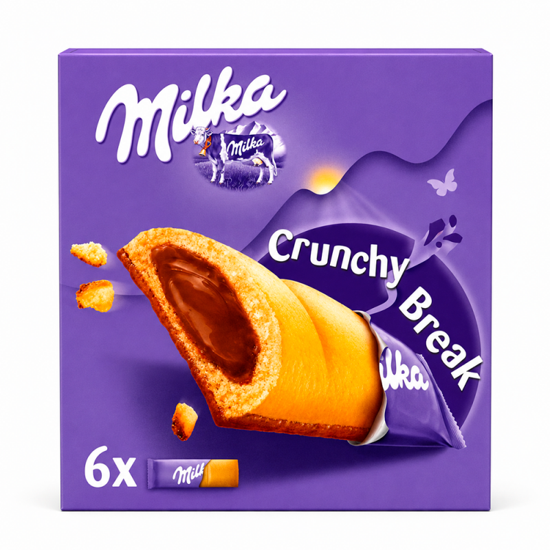 Milka Crunchy Break, 156g