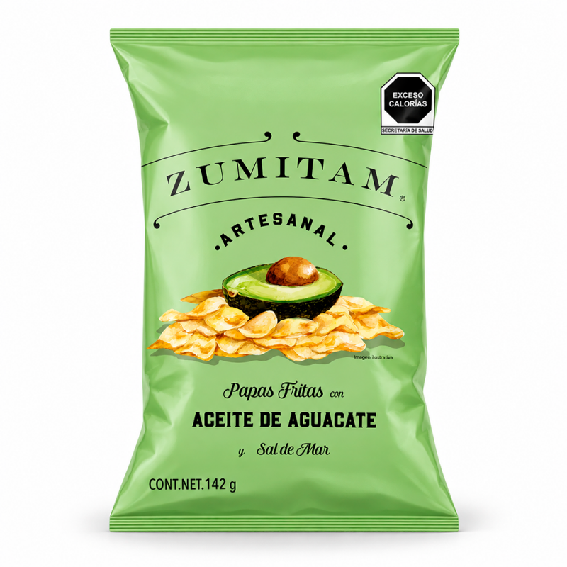 Papas con Aceite de Aguacate, 142g