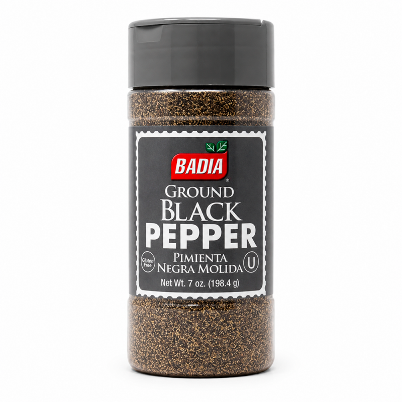 Pimienta Negra Molida, 198.4g