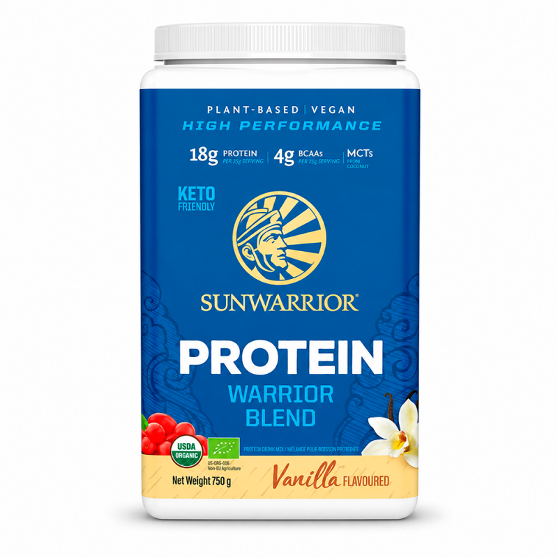 Proteína Warrior Blend Vainilla, 750g