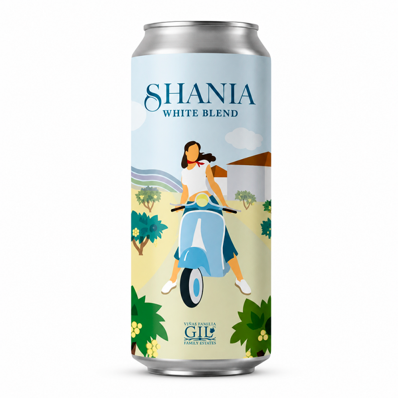 Shania Blanco Lata, 250ml