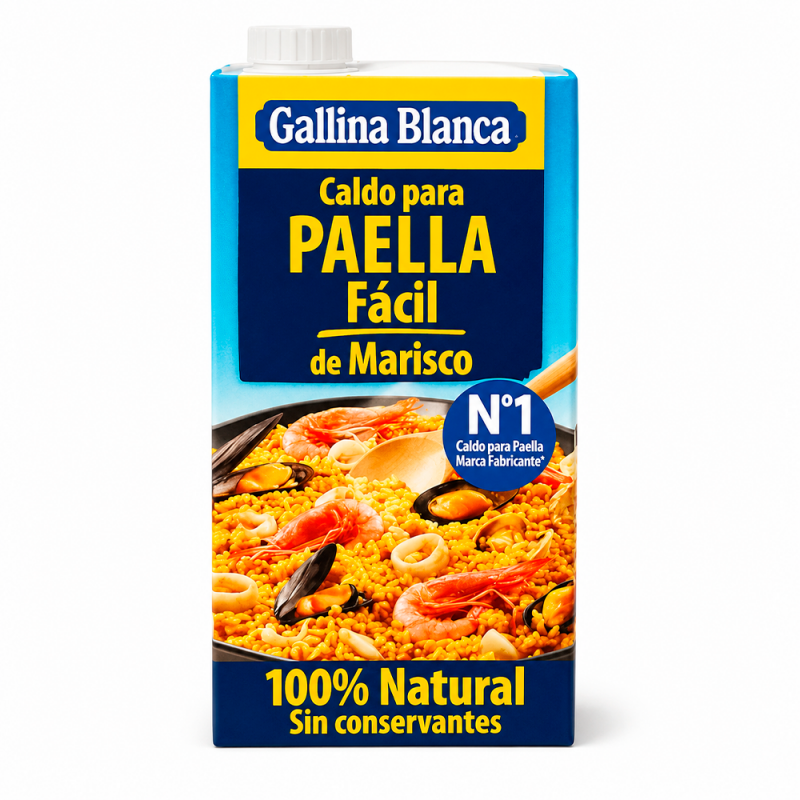 Caldo para preparar Paella, 1L