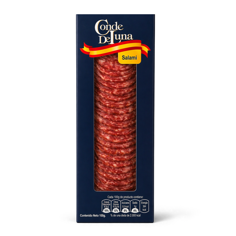 Salami Rebanado, 100g
