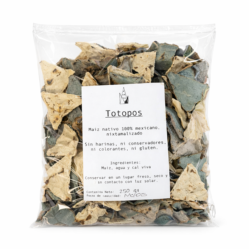 Totopos Comaleados, 250g