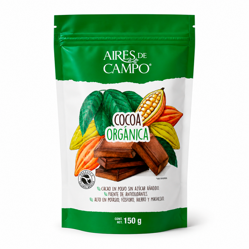 Cocoa Polvo Orgánica, 150g