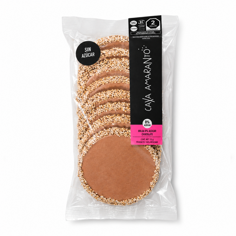 Oblea 0% Azúcar Choco Choco, 10pz