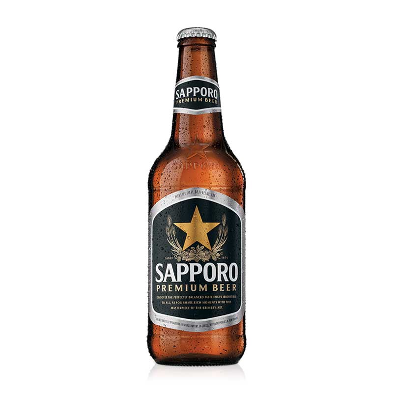 Cerveza Sapporo Premium, 473ml