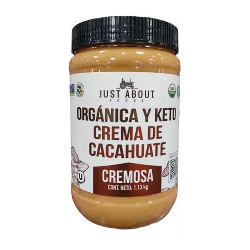 Crema de Cacahuate Orgánica y Keto, 1.13kg