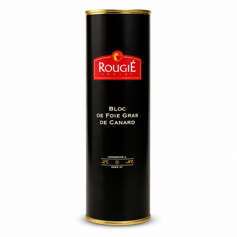 Bloc Foie Gras de Pato sin Trozo Rougié, 1kg