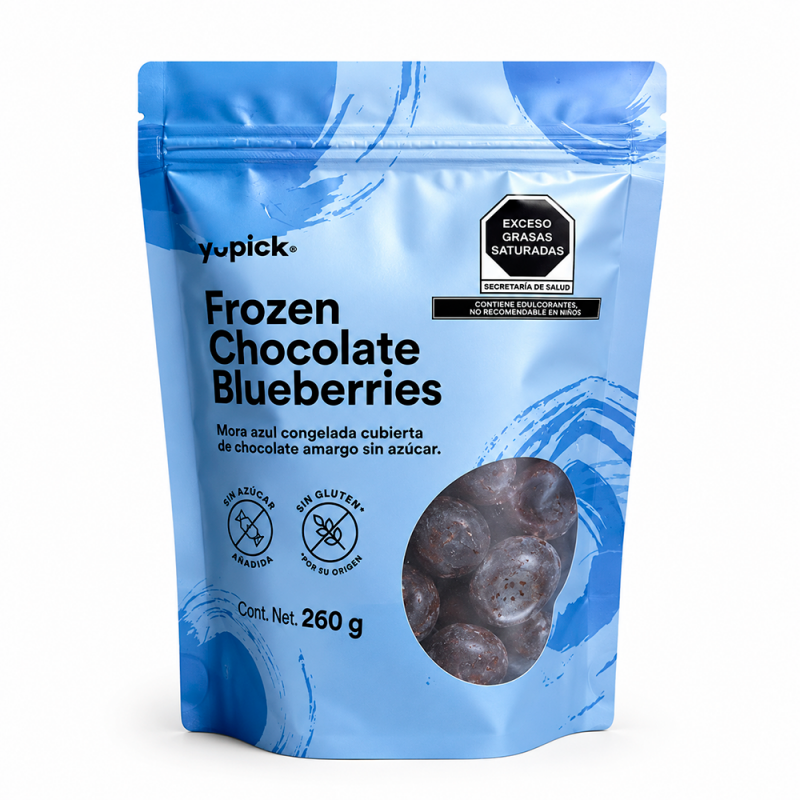 Frozen Chocolate Blueberries, 260g