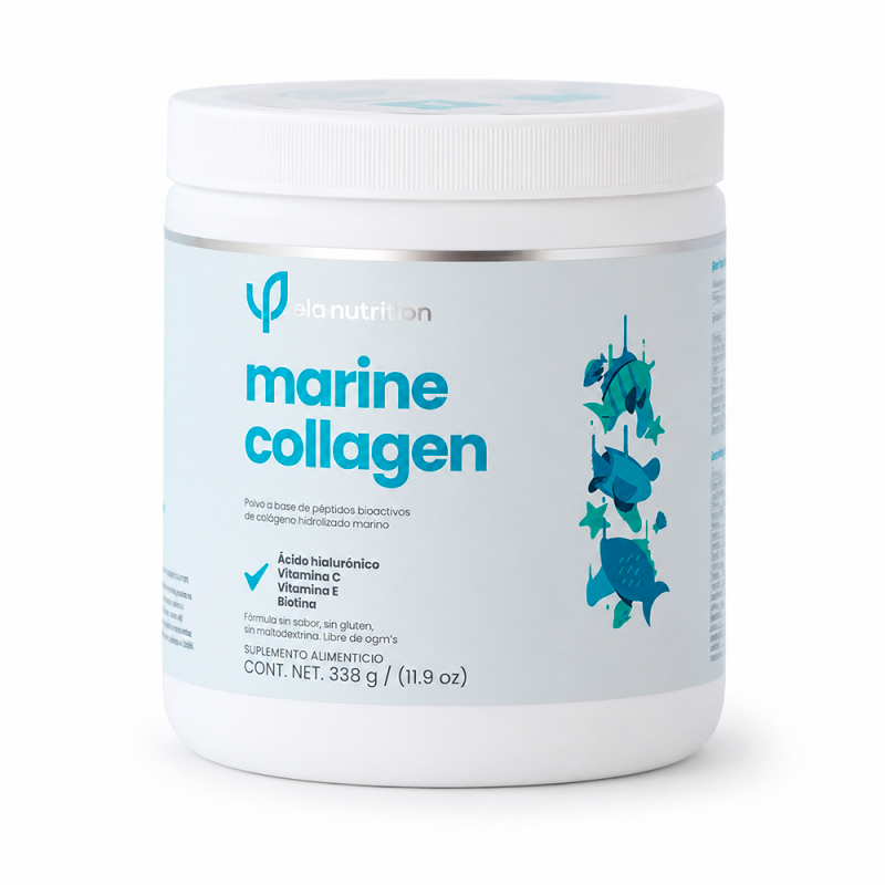 Ela Collagen Peptides Marine, 338g