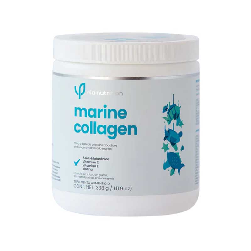 Ela Collagen Peptides Marine, 338g