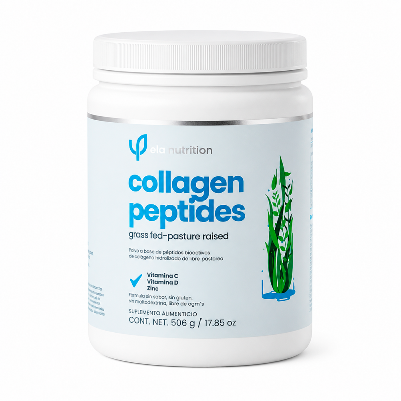 Ela Collagen Peptides Grass Fed, 505g
