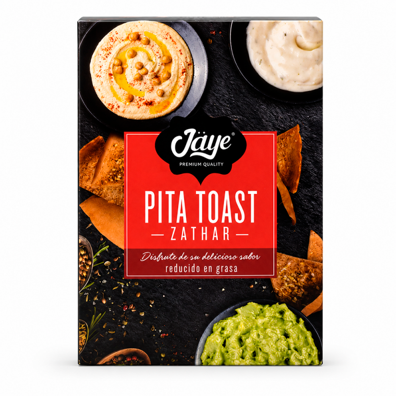 Pan Pita Tostado con Zathar, 150g