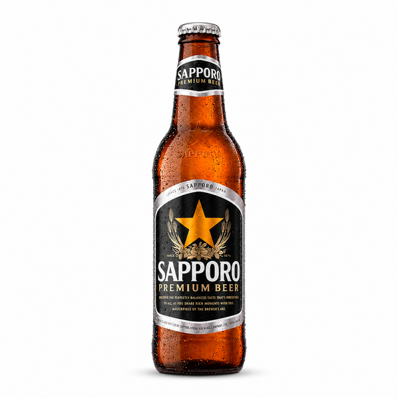 Cerveza Sapporo Premium, 355ml