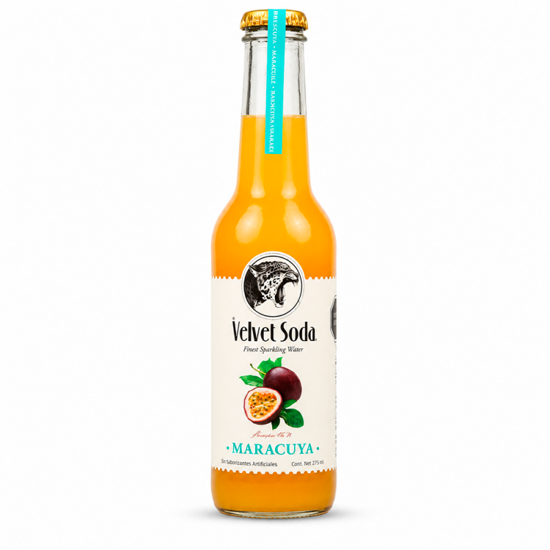 Velvet Soda Maracuyá, 275ml
