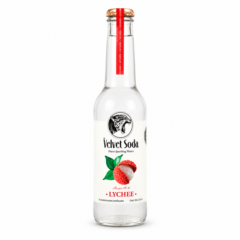 Velvet Soda Lychee, 275ml
