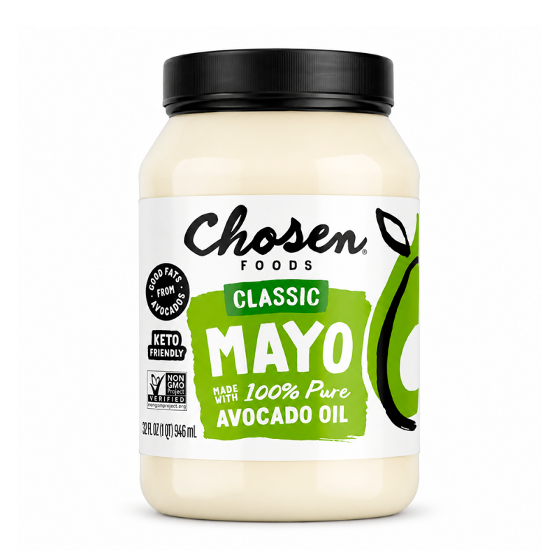 Mayonesa con Aceite de Aguacate, 946ml