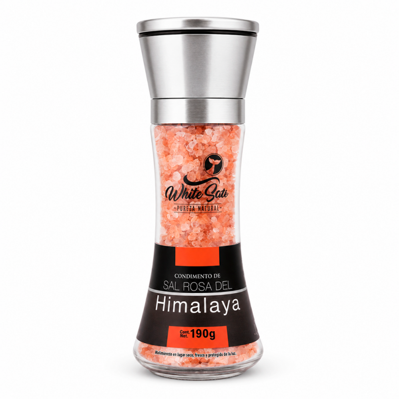 Sal Rosa del Himalaya con Molino, 190g