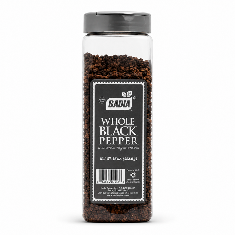 Pimienta Negra Entera, 454g