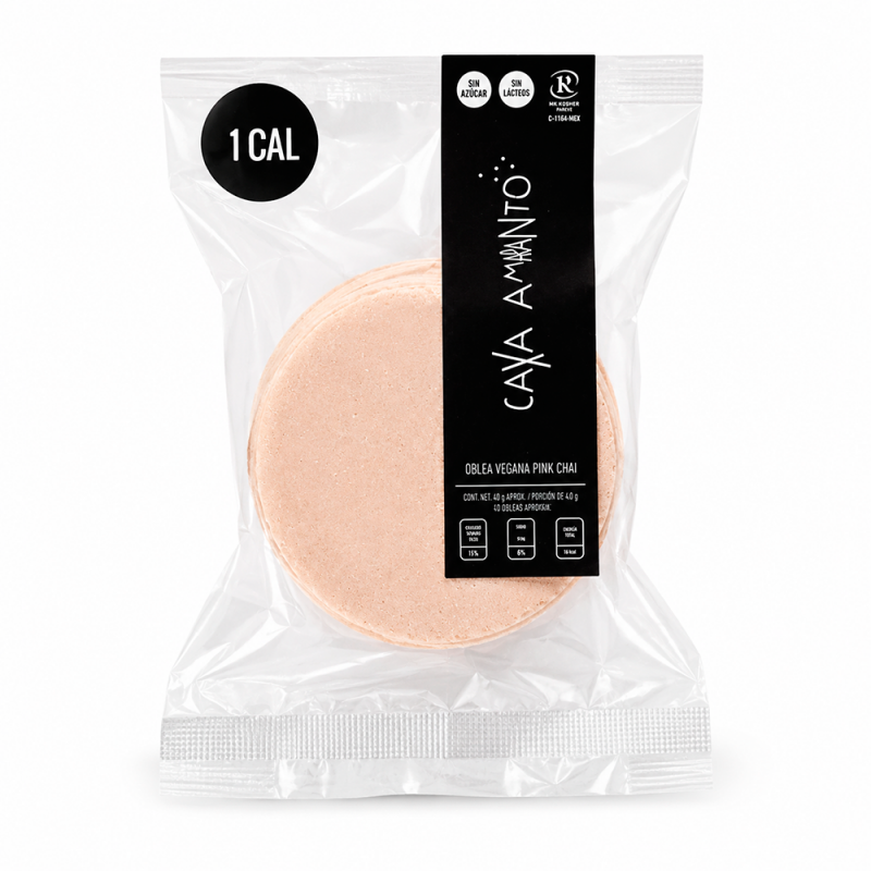 Oblea Vegana Pink Chai, 55g