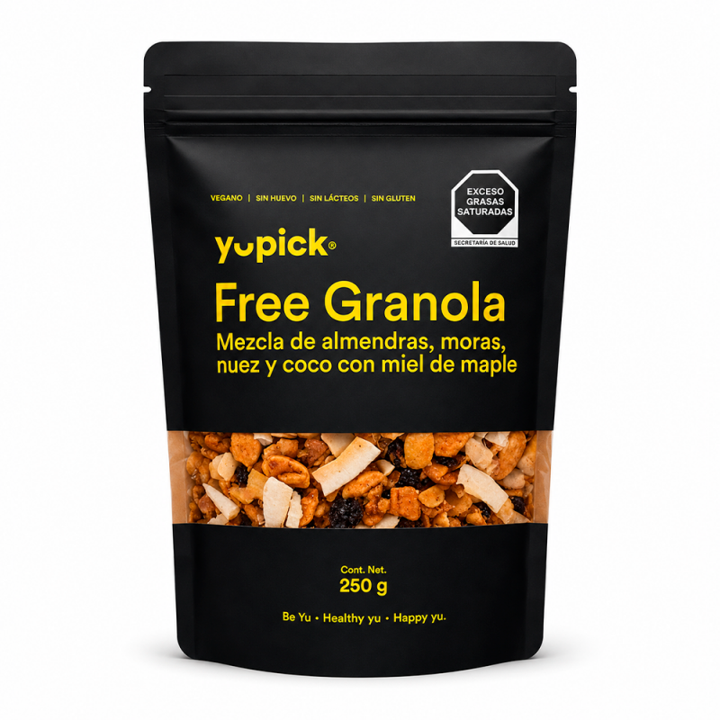 Granola con Miel de Maple, 250g