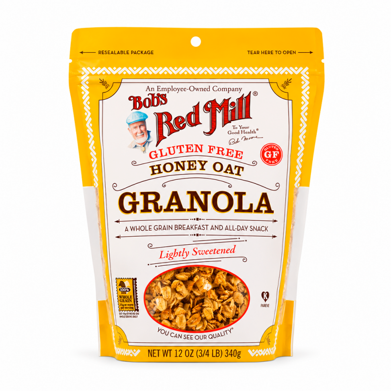 Granola de Avena y Miel sin gluten, 340g