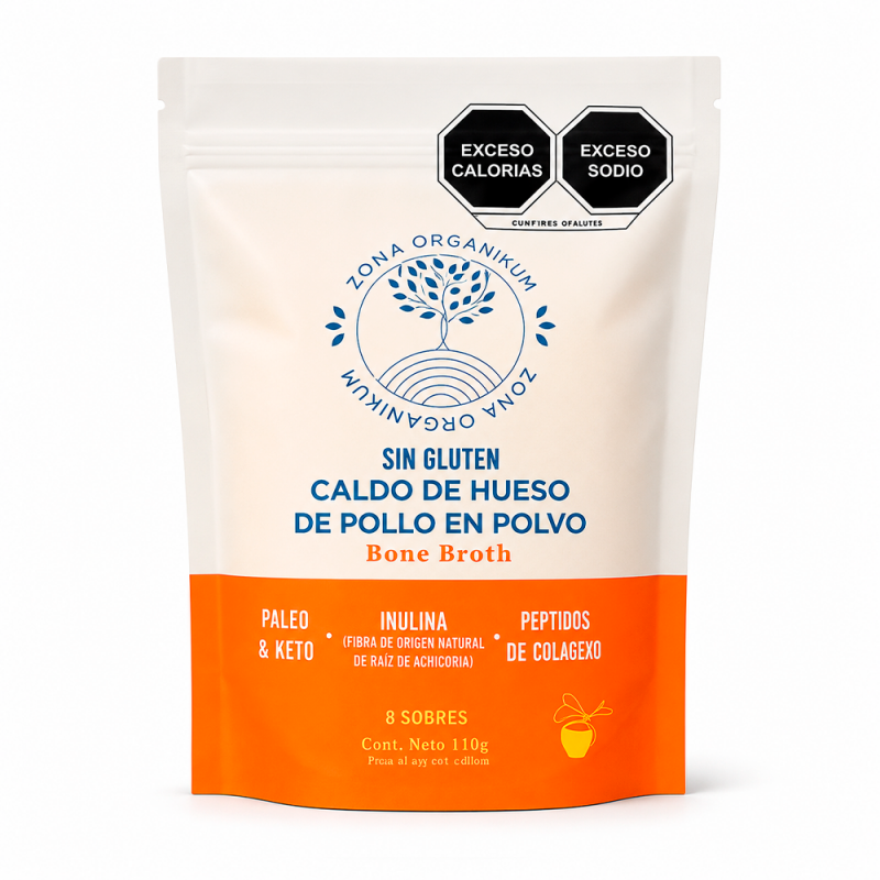 Caldo de Hueso de Pollo en Polvo, 120g