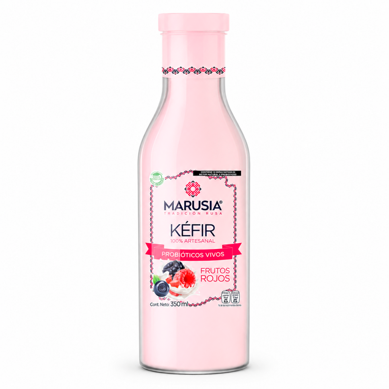 Kéfir Frutos Rojos, 350ml