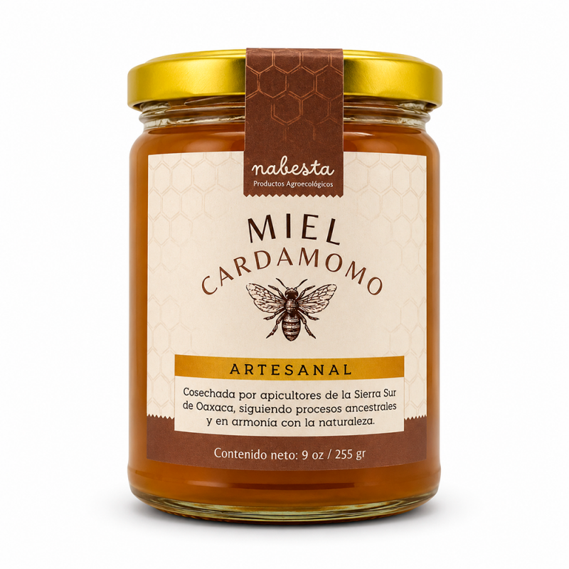Miel Cardamomo, 330g