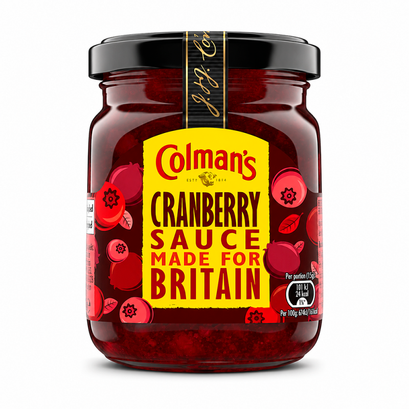 Salsa de Arándanos Colman's, 165g