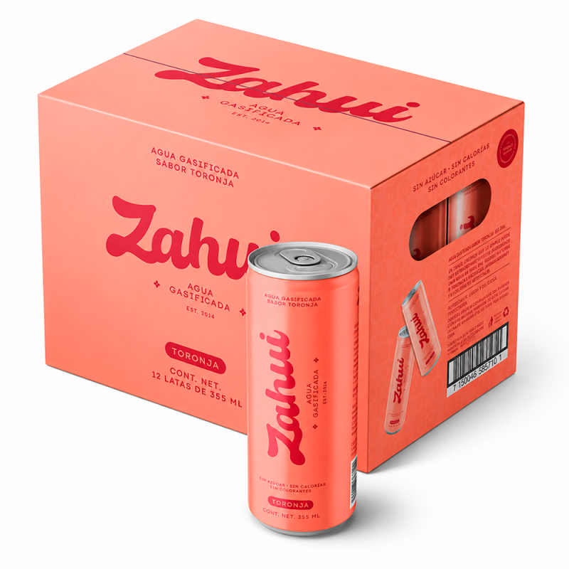 Zahui Toronja Caja, 12 pzas