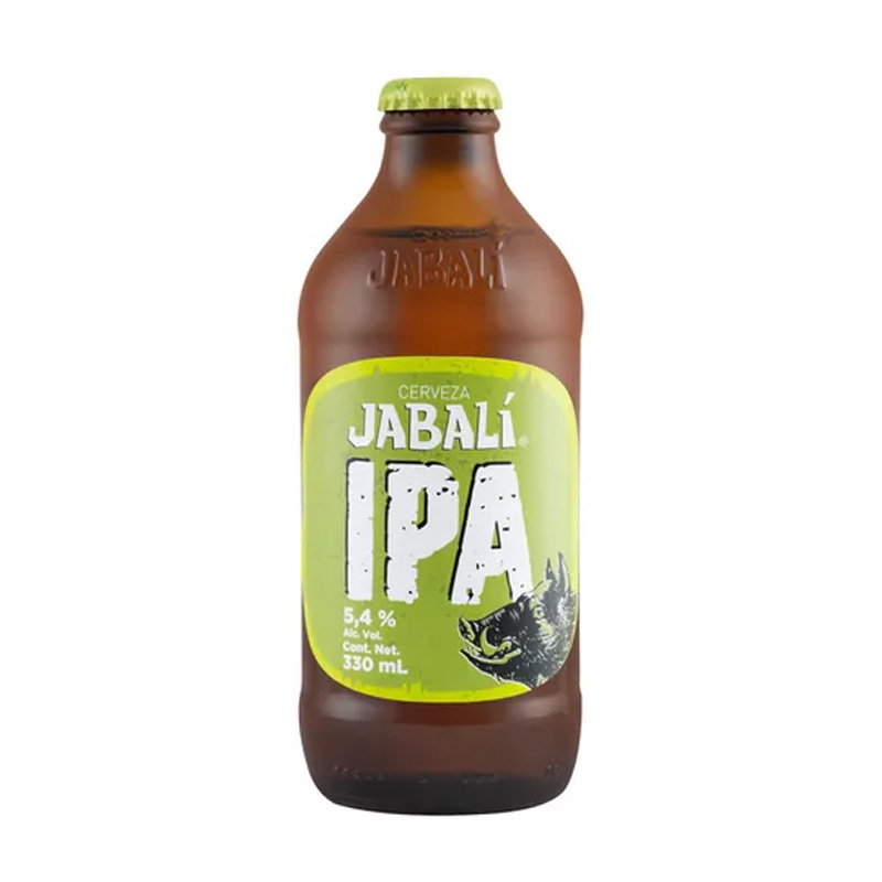 Cerveza Jabalí Ipa, 330ml